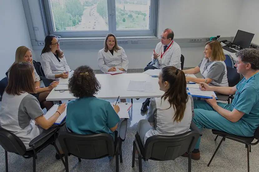 Reunión Servicio Medicina Paliativa. Clínica Universidad de Navarra