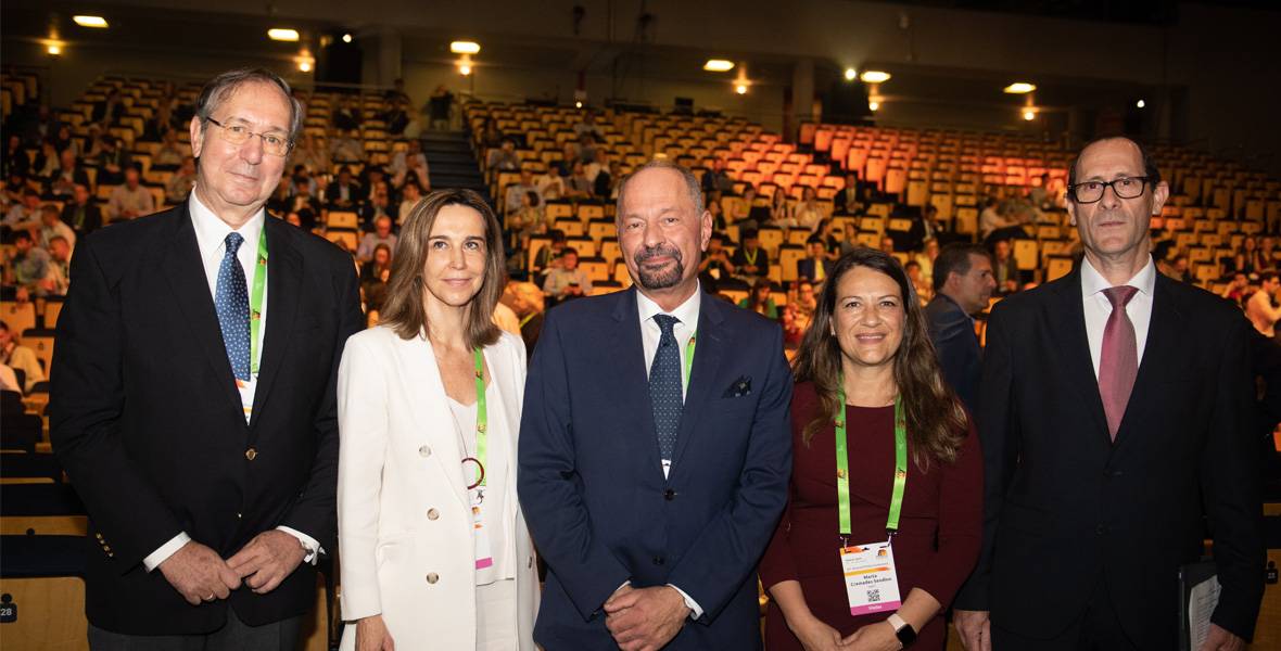 Expertos analizan en Madrid los avances de la protonterapia. PTCOG61. Clínica Universidad de Navarra Imagen de la inauguración del PTCOG, en el que la Clínica Universidad de Navarra es coorganizador local.