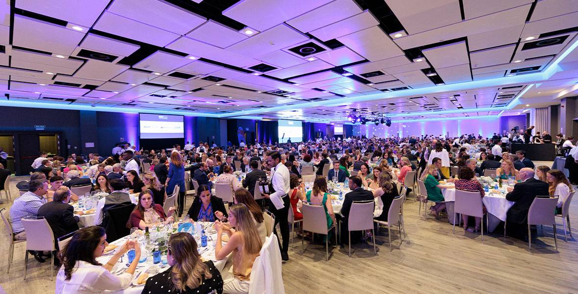 Imagen de la I cena de gala de Niños contra el Cáncer en Madrid.