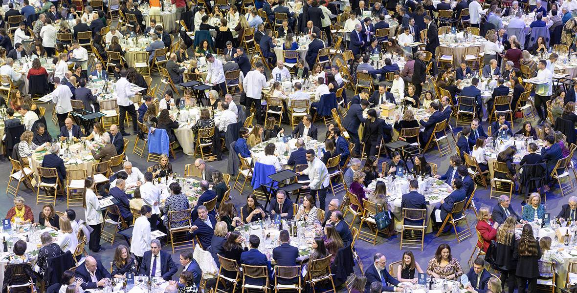 Asistentes de la X Gala de Niños contra el Cáncer de 2024. Clínica Universidad de Navarra