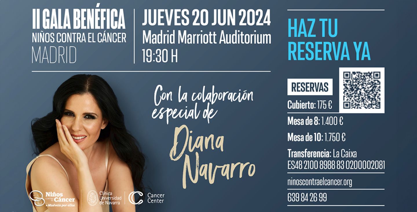 Anuncio II Gala Niños contra el Cáncer. Madrid