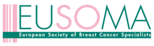 Logo de la acreditación de European Society of Breast Cancer Specialists (EUSOMA).