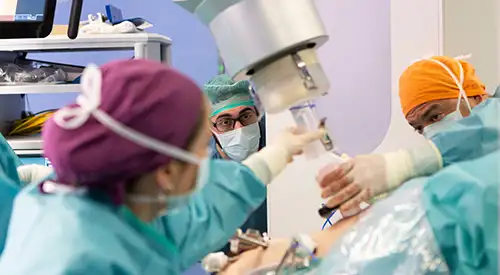 Radioterapia intraoperatoria próstata. Centro de próstata. CUN