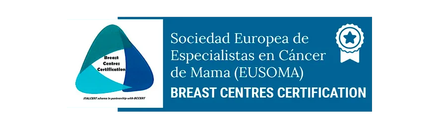 Sello EUSOMA. Área Cáncer Mama